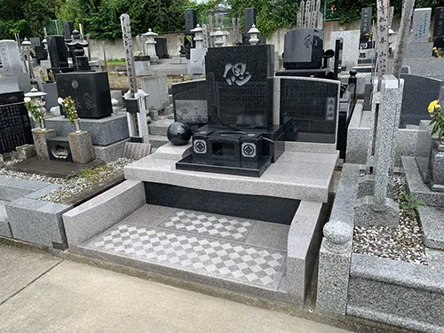 墓石設計・販売・施工写真①