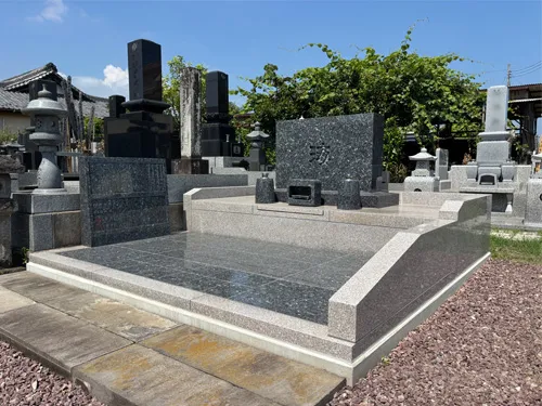 墓石設計・販売・施工写真②